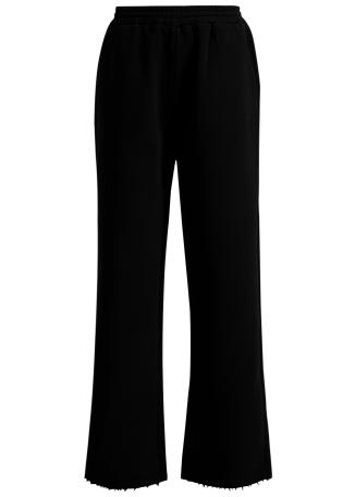 Off Duty black logo-embroidered cotton-blend track pants