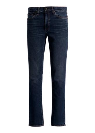 Fit 2 navy straight-leg jeans