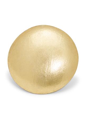 Geometric gold-tone kamagong ring