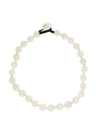 Pearl-embellished necklace