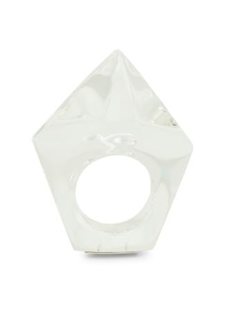 Vesper geometric acrylic ring