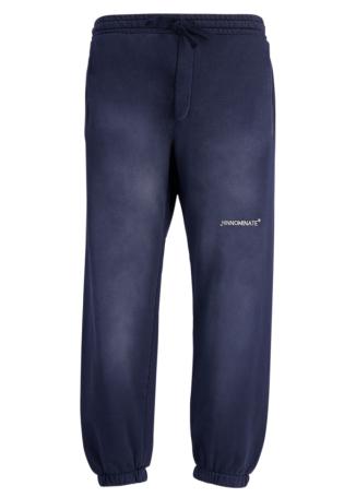 Black printed cotton t-shirt